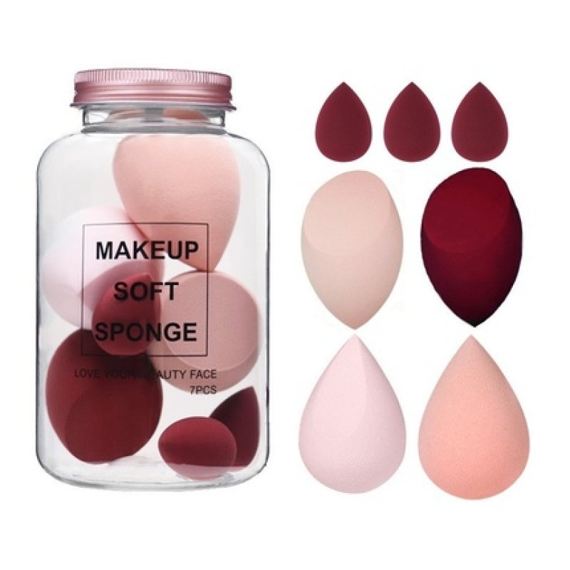 Ecarla Makeup Sponge Set 7 Pieces Gb06cze