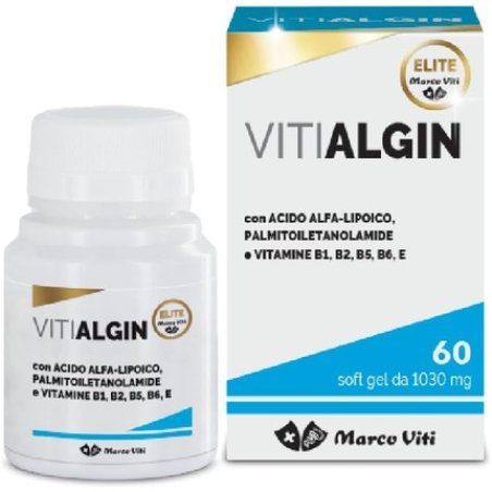 Marco Viti VitiAlgin Antioxidant Dietary Supplement 60 Soft Gels