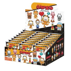 GARFIELD - Series 1 - 3D Foam Bag Clip (Display 24 Pcs)