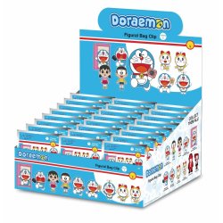 DORAEMON - Series 1 - 3D Foam Bag Clip (Display 24 Pcs)
