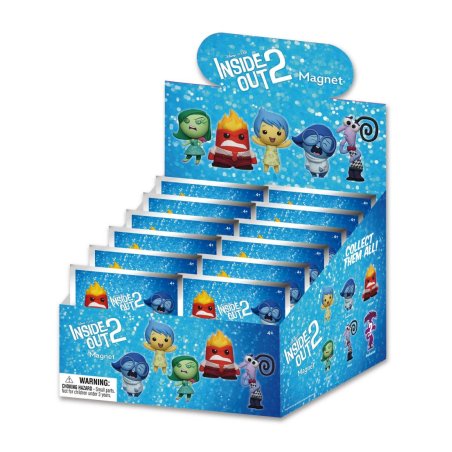 VICE-VERSA 2 -Series 1 -3D Foam Magnets in blind bags (Display 12 Pcs)