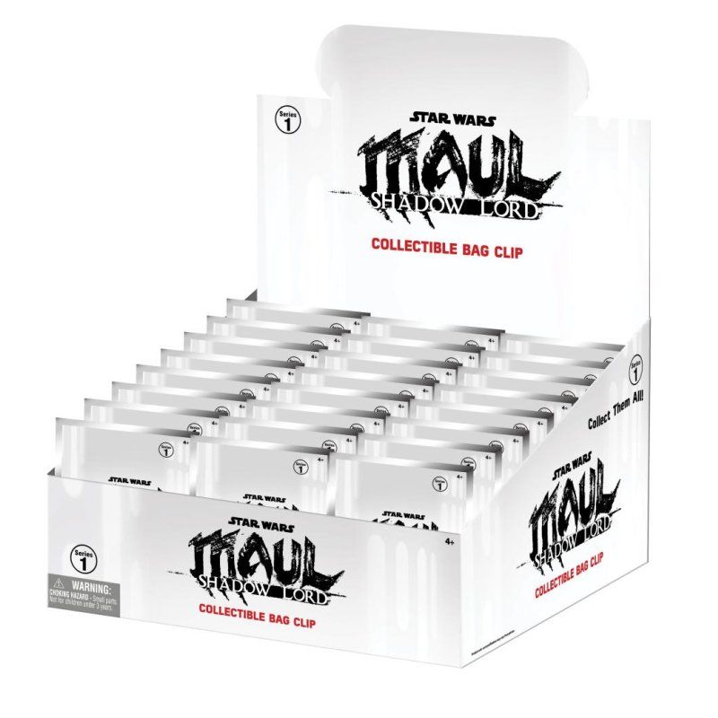 MAUL SHADOW LORD - Series 1 - 3D Foam Bag Clip (Display 24 Pcs)
