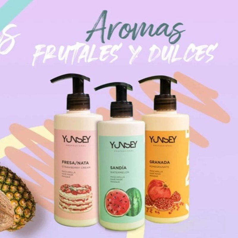 Yunsey Hair Mask Cream with Strawberry 400ml