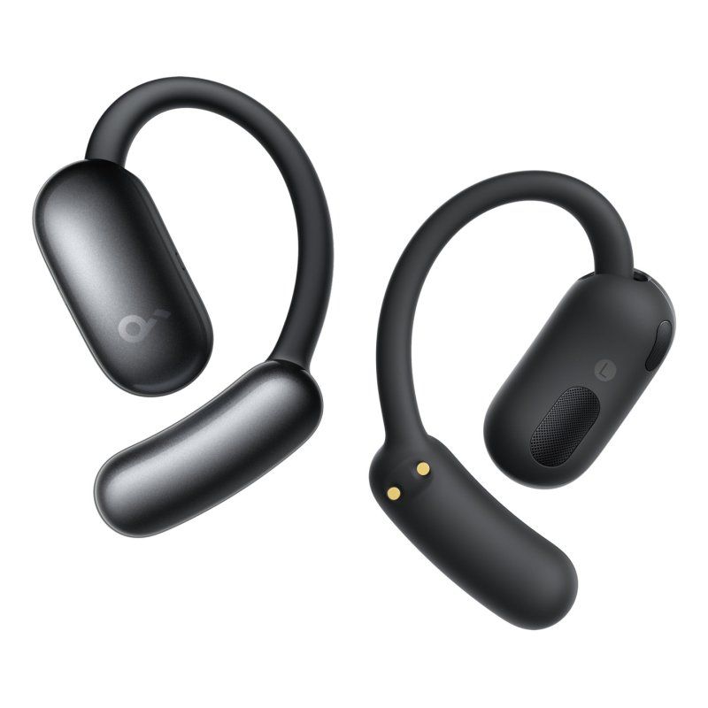 Soundcore Aerofit 2 Headphones Wireless Ear-hook, Open-ear Calls/Music/Sport/Everyday USB Type-C Bluetooth Black