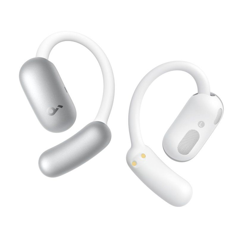 ANKER Soundcore AeroFit 2 AI white Open-Ear-Kopfhrer 35 Stunden Wiedergabezeit IP55 inkl. KI Assisent und bersetzung