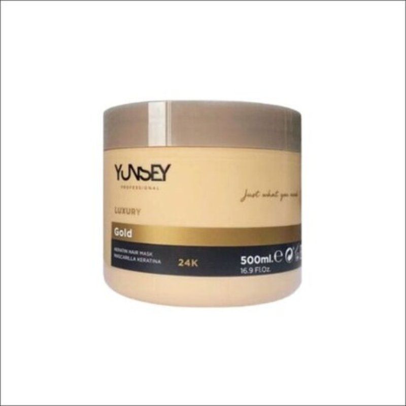 Yunsey Luxury Gold 24K Keratin Mask 500ml