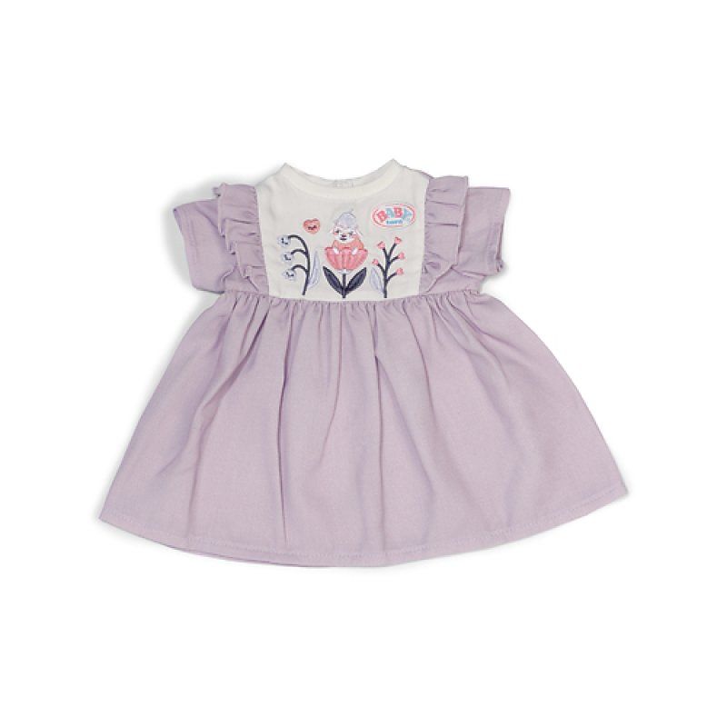 Zapf Baby born Kleid Wald 43cm