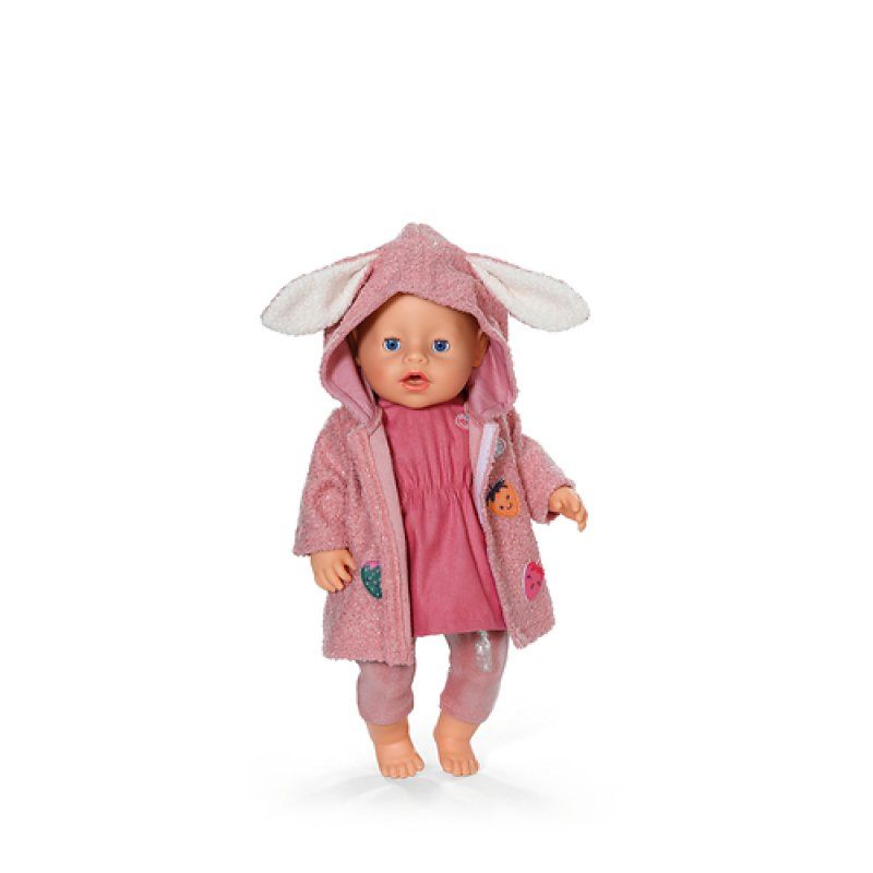 BABY born® Mantel Set mit Kleid 43cm