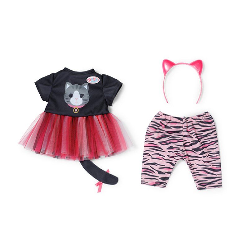 BABY born Cat Dress Ensemble d'habits de poupée