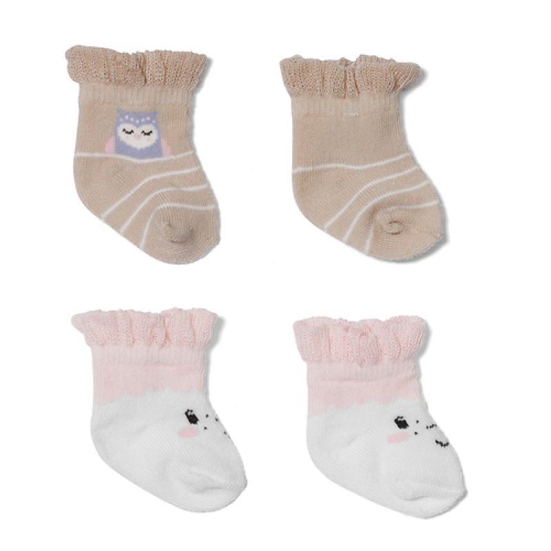 Zapf Baby born Socken Schaf 2 Paar 43cm