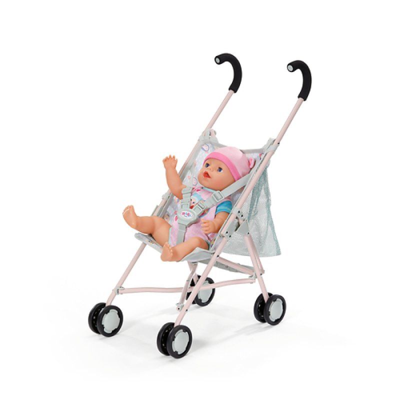 Zapf Baby born Kinderwagen mit Tasche Dschungel