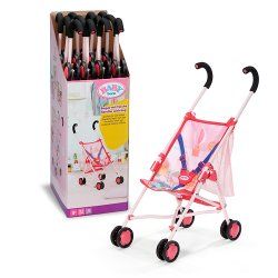 BABY born Stroller with Bag Pink Doll stroller