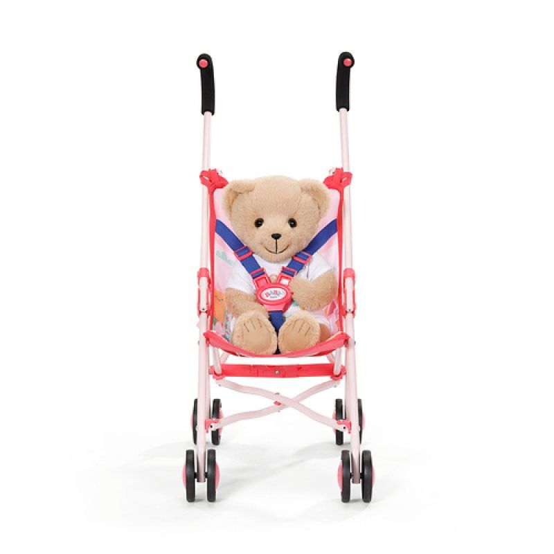 BABY born Stroller with Bag Pink Poussette pour poupée