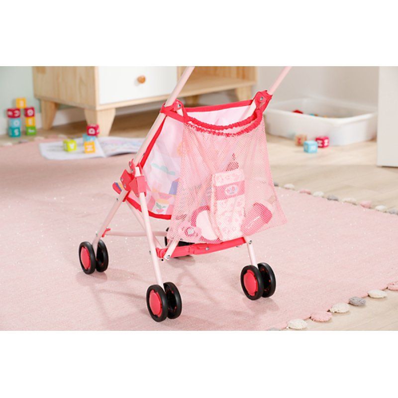BABY born Stroller with Bag Pink Doll stroller