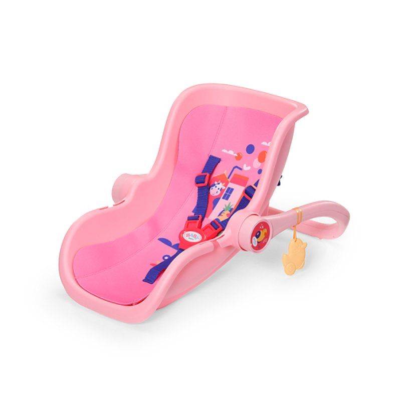 BABY born Comfort Seat Pink Siège-auto pour poupée
