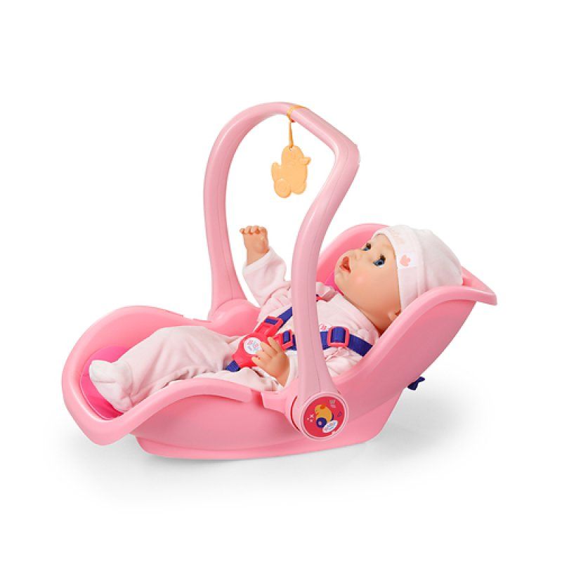 BABY born Comfort Seat Pink Doll travel seat