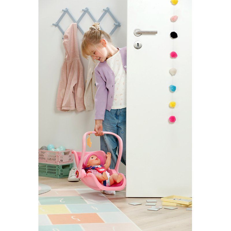 BABY born Comfort Seat Pink Siège-auto pour poupée