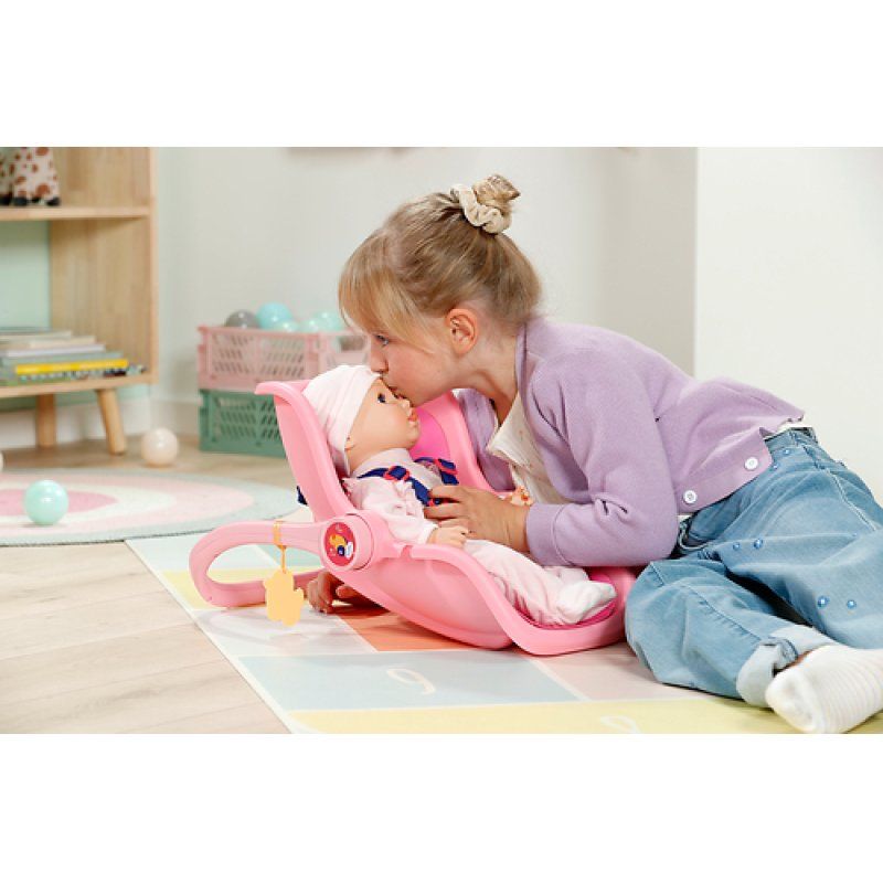 BABY born Comfort Seat Pink Siège-auto pour poupée