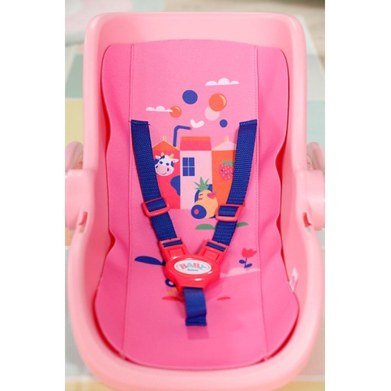 BABY born Comfort Seat Pink Doll travel seat