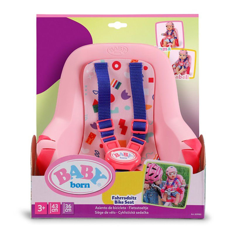 BABY born Bike Seat Bicycle doll seat