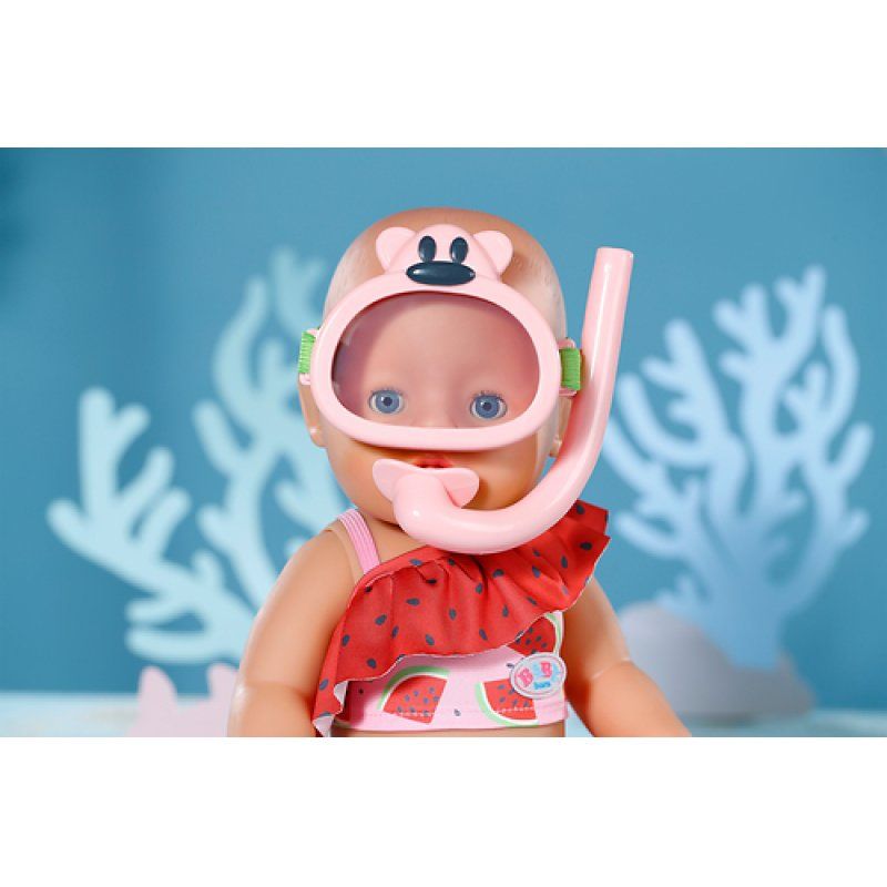 BABY born Snorkeling Set 43cm Doll swimwear