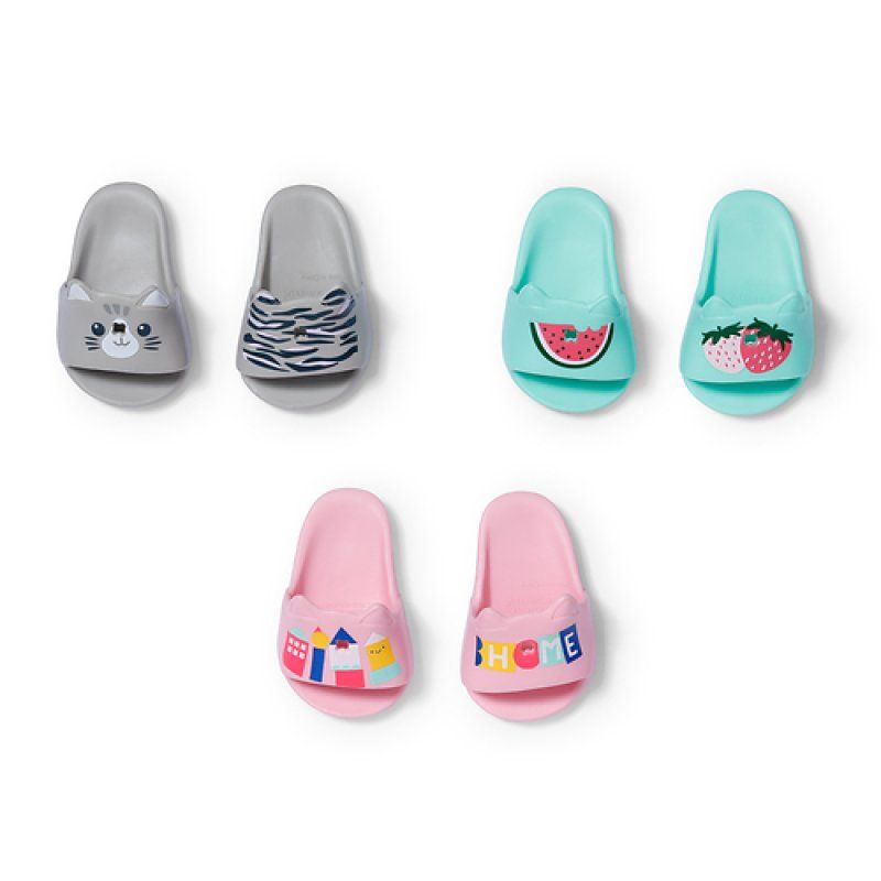 BABY born Slippers 3 assorted 43cm Chaussures de poupée