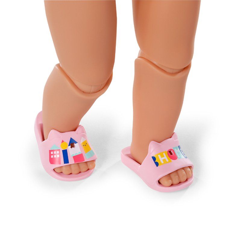 BABY born Slippers 3 assorted 43cm Chaussures de poupée