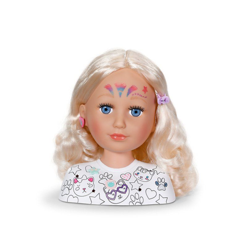 Zapf Baby born Stylingkopf Bemalen & Frisieren