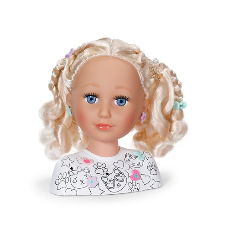 Zapf Baby born Stylingkopf Bemalen & Frisieren