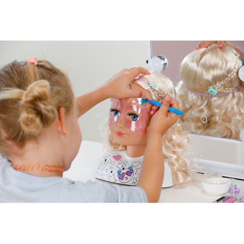 Zapf Baby born Stylingkopf Bemalen & Frisieren