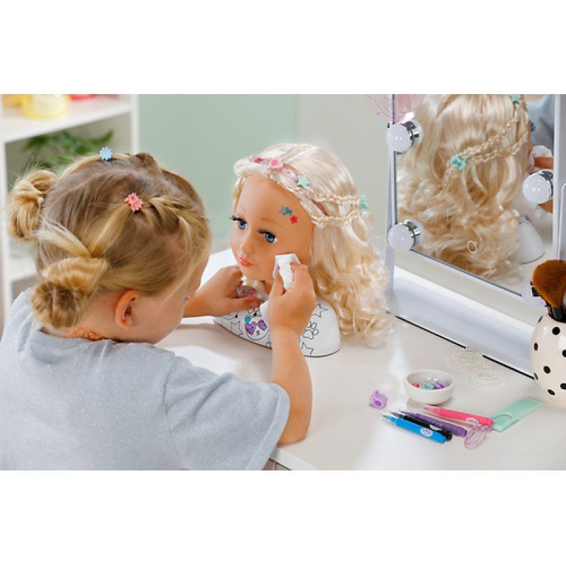 Zapf Baby born Stylingkopf Bemalen & Frisieren
