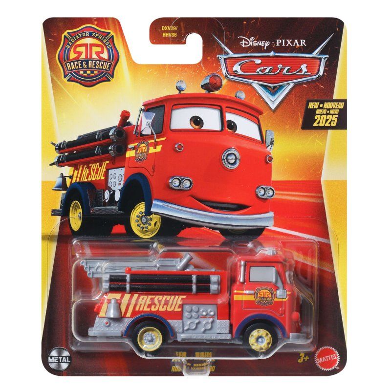 Disney Cars 3 - Race & Rescue - Red The Fire Truck (JDG50 )