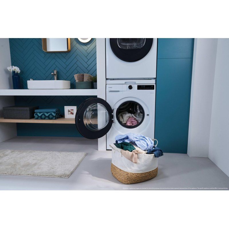 Candy GD 410B8-S machine à laver Charge avant 10 kg 1351 tr/min Blanc