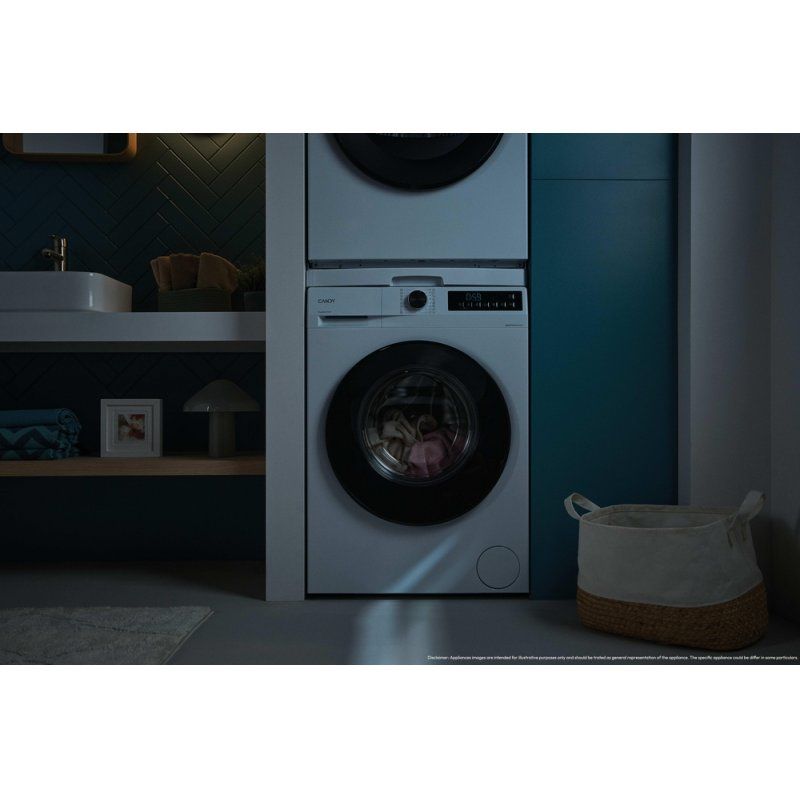 Candy GD 410B8-S machine à laver Charge avant 10 kg 1351 tr/min Blanc