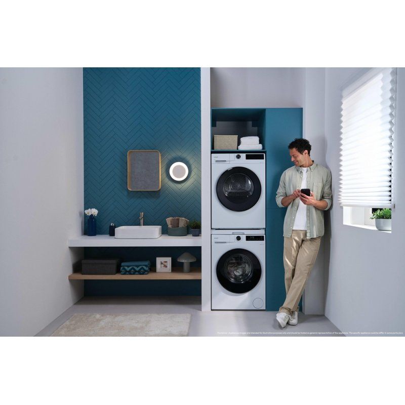 Candy GD 410B8-S machine à laver Charge avant 10 kg 1351 tr/min Blanc