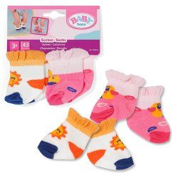 Zapf Baby born Socken 2 Paar 43cm