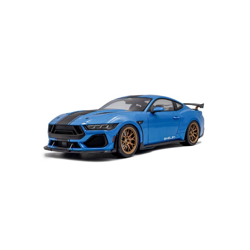 SHELBY 1/18 MUSTANG BLEUE 2025