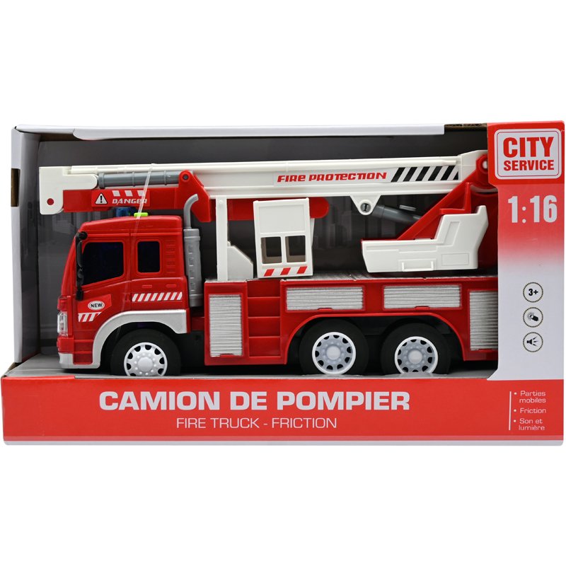 CAM POMPIER 1/16E FR SON ASS3