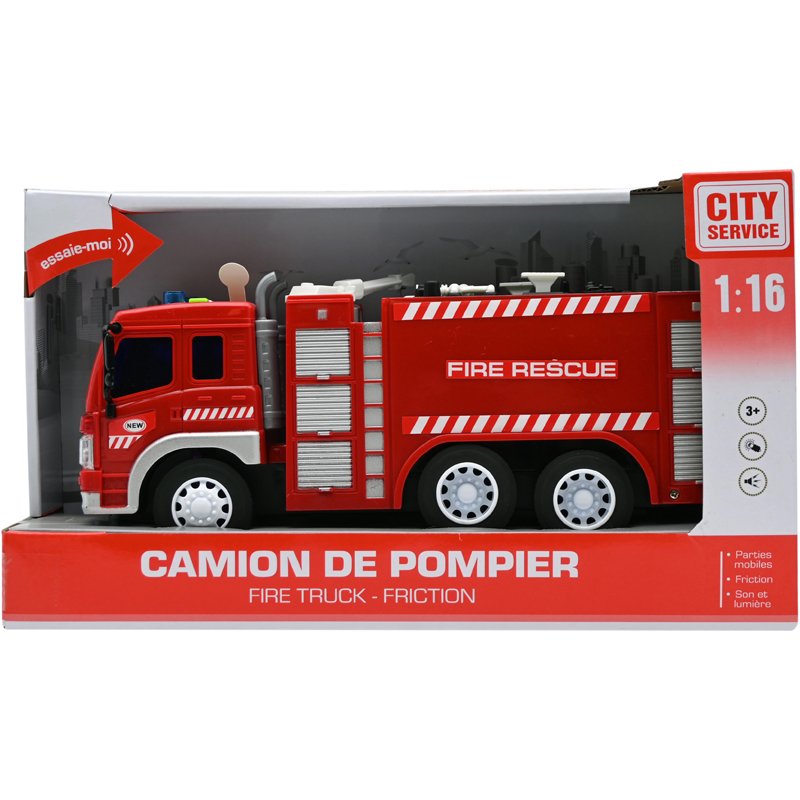 CAM POMPIER 1/16E FR SON ASS3