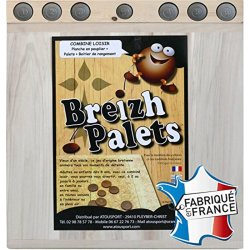 PLANCHE 70X70CM+PALETS BREIZH