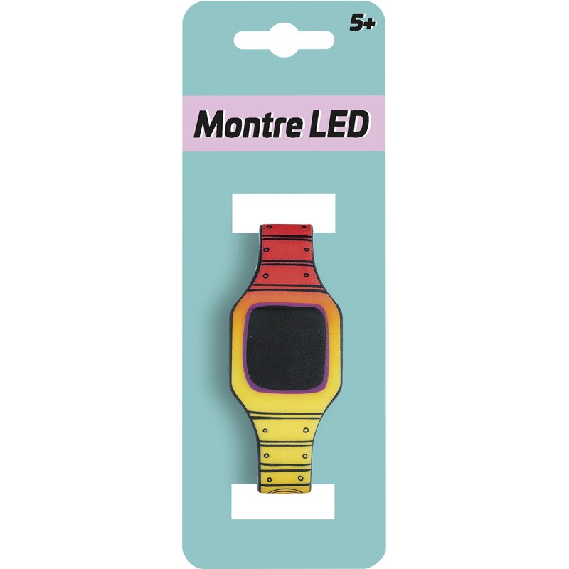 Montre Led BD - Modèle choisi aléatoirement
