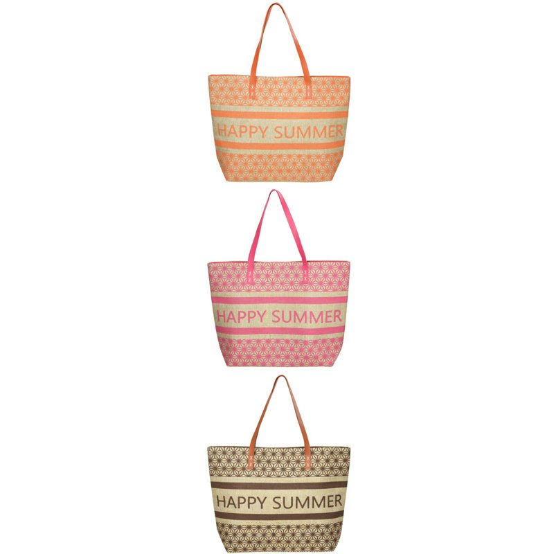 SAC PLAGE 52X38CM ASS4