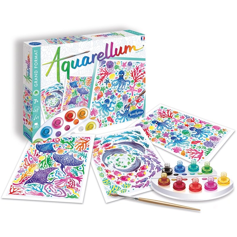 SentoSphère AQUARELLUM - FONDS MARINS