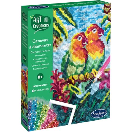 Canevas à Diamanter Oiseaux