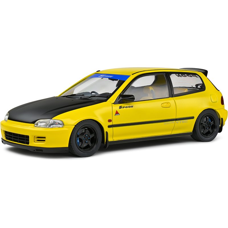 HONDA 1/18 EG6 Jaune 1991