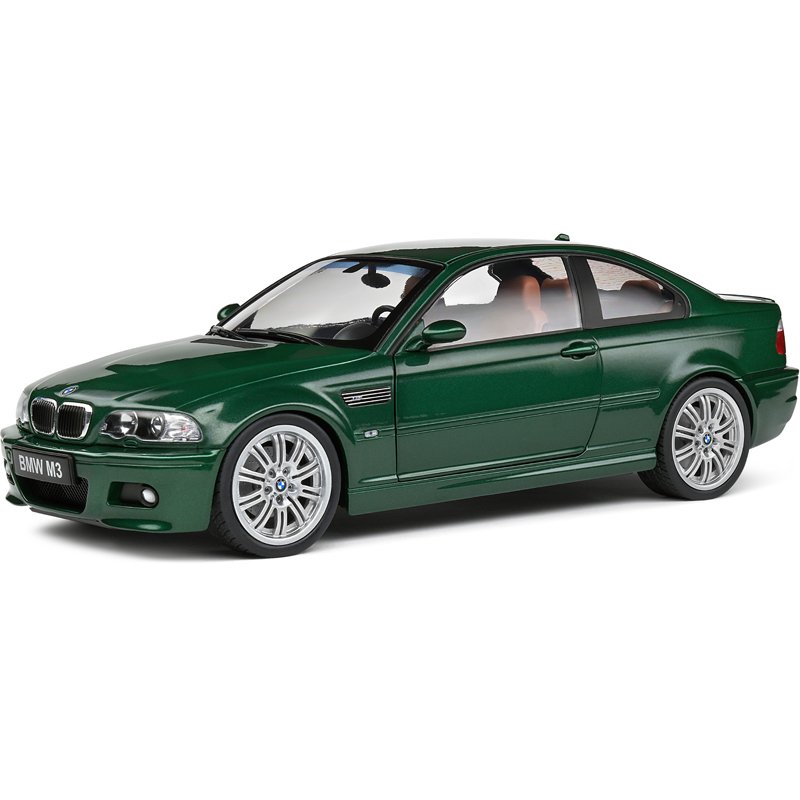 BMW 1/18 E46 M3 VERTE 2000