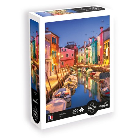 SentoSphère PUZZLE 500 pièces XL - Burano - Italie