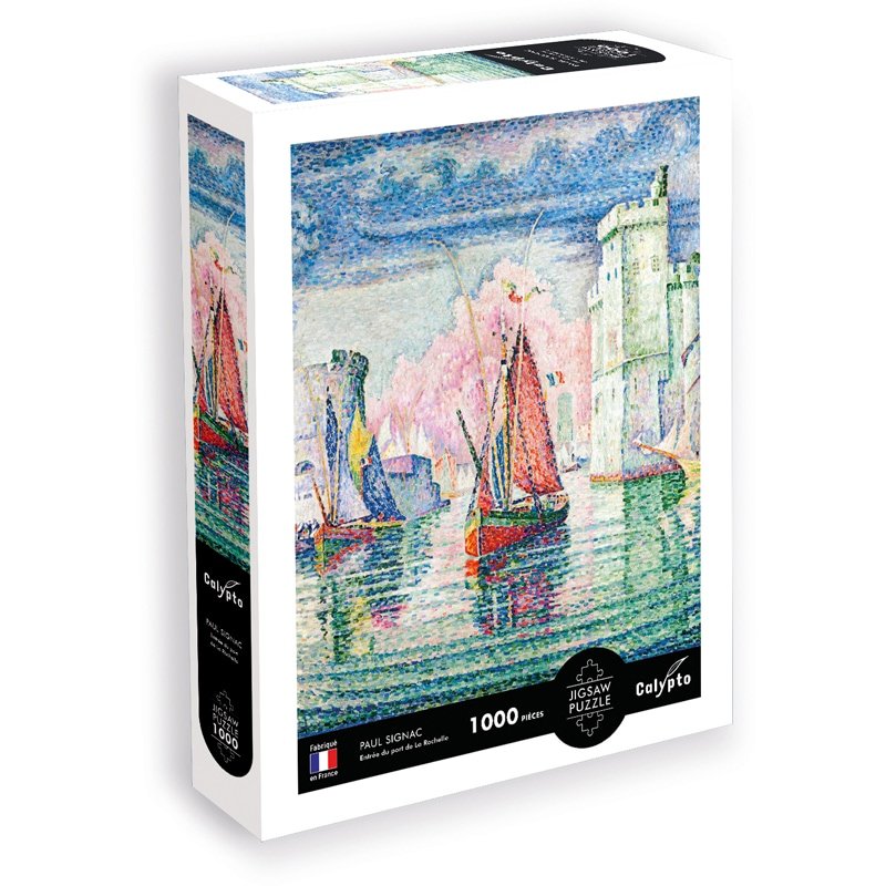 SentoSphère PUZZLE 1000 pièces - Entrée du port de La Rochelle - Paul Signac
