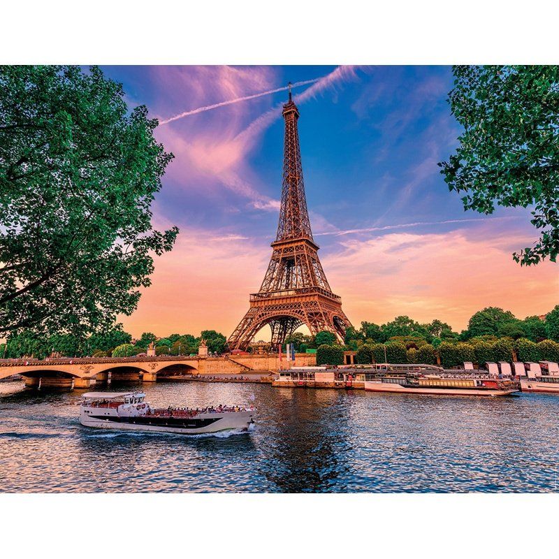 Ravensburger Nathan puzzle 2000 p - Paris au fil de l'eau