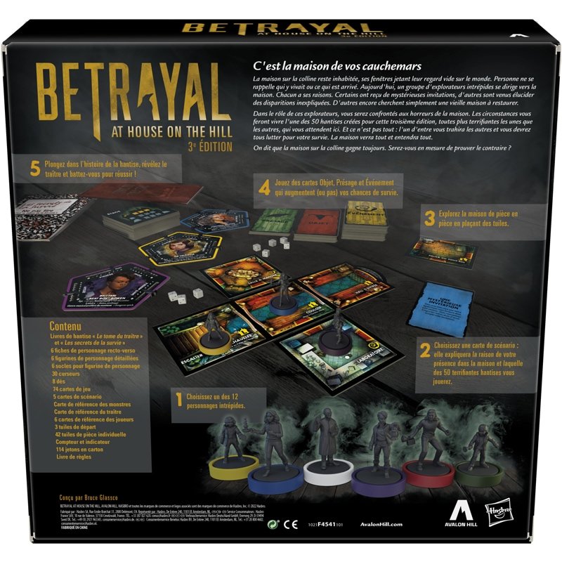 JEU BETRAYAL AT HOUSE [SPE]